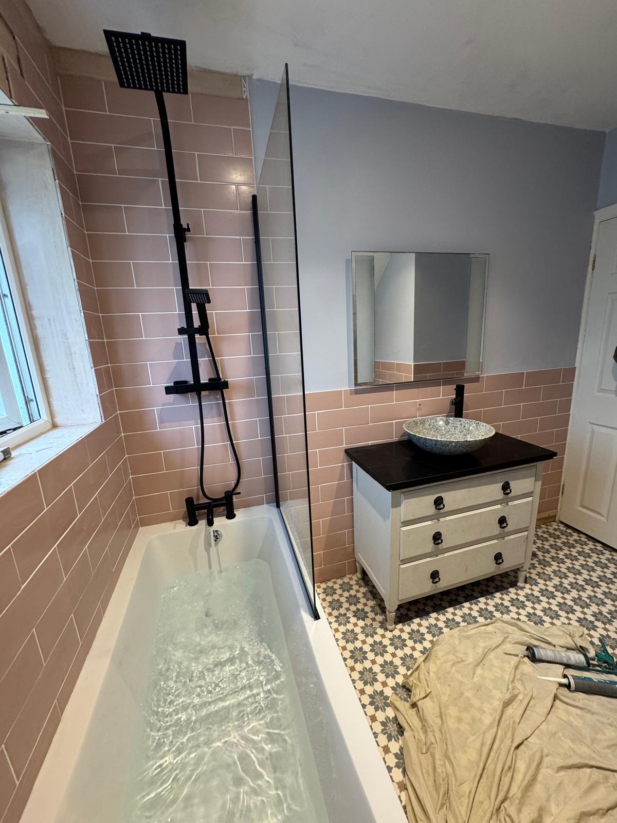 Bathroom Design and Installation work by Ellwood & Son Plumbing and Heating