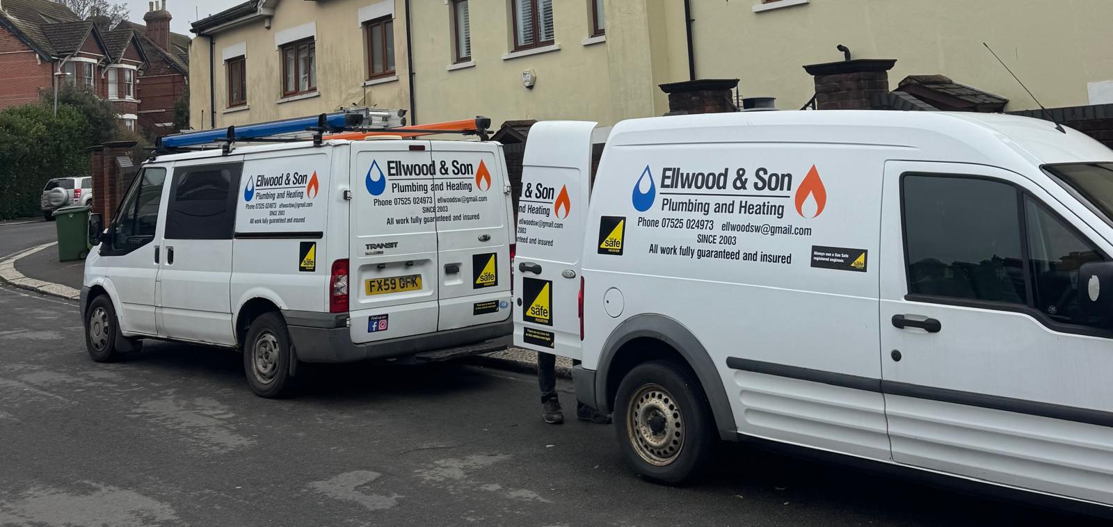 Boiler Servicing work by Ellwood & Son Plumbing and Heating